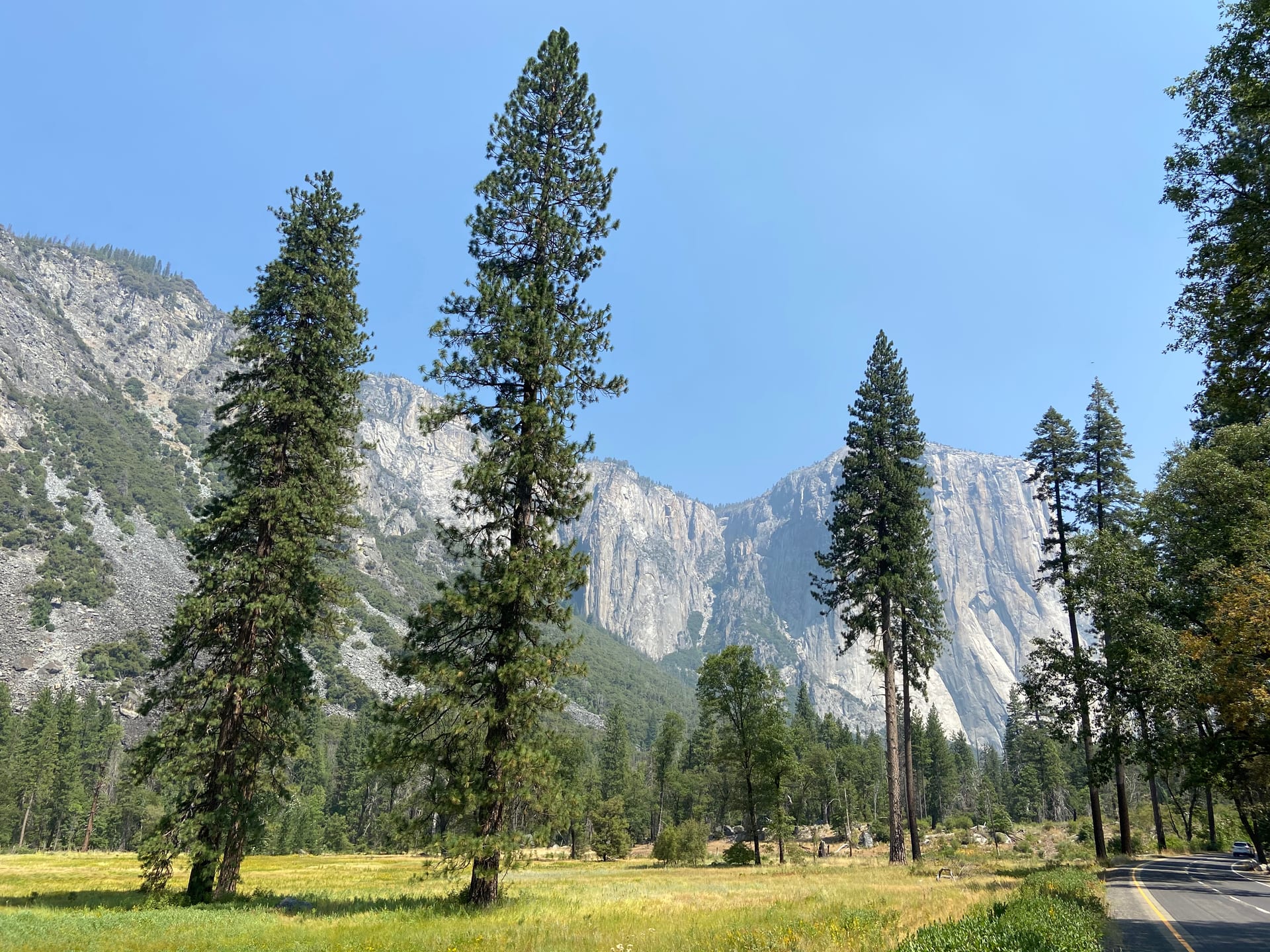 The Sierra Nevada mountains in California
